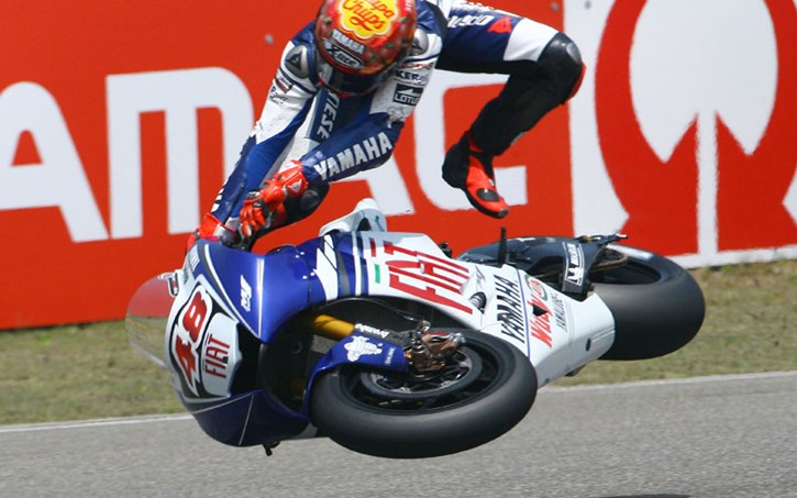 Lorenzo Crash 2